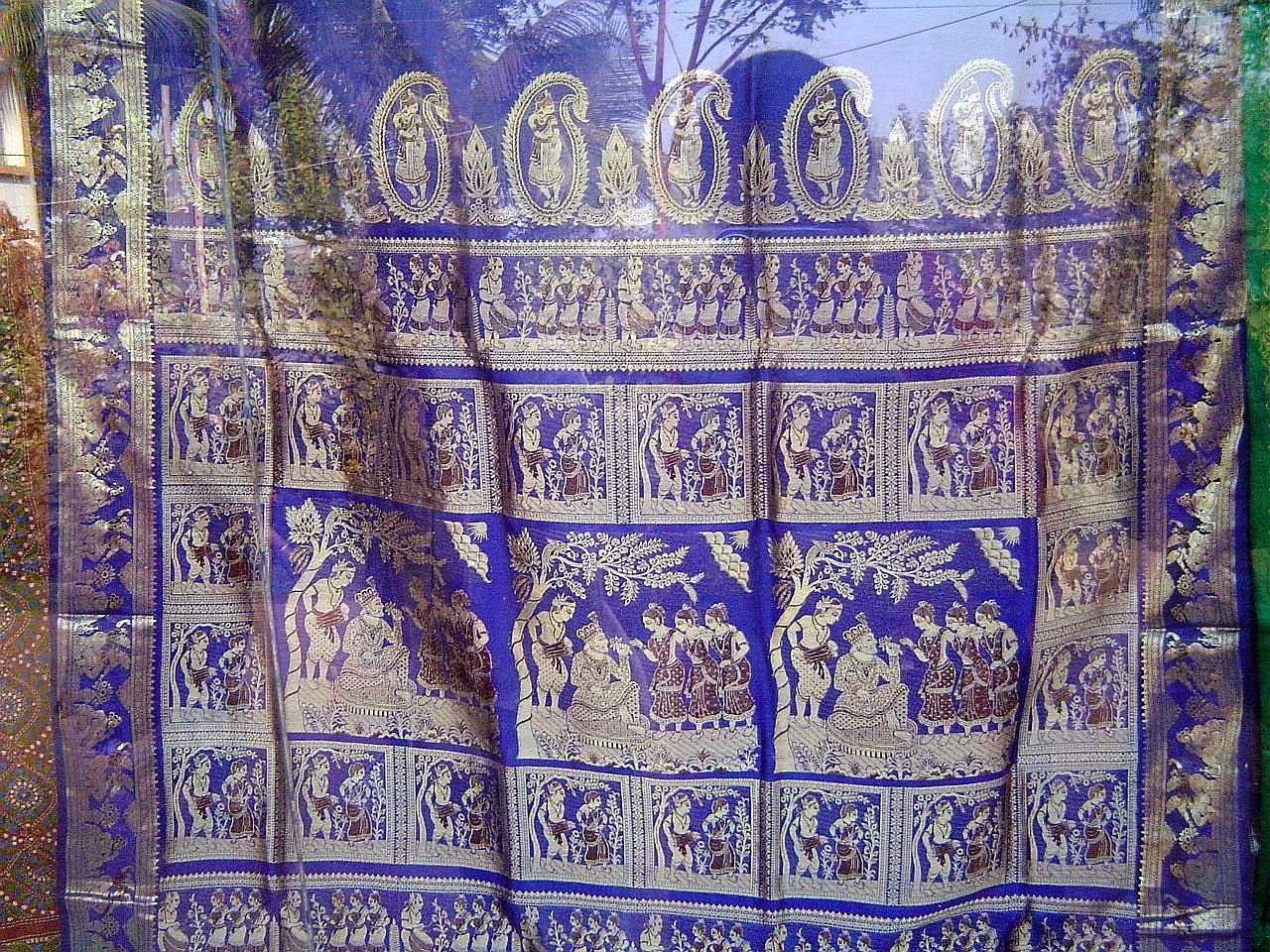 Royal Baluchari silk saree and terracotta artifact e-commerce website for Bishnupur master artisans