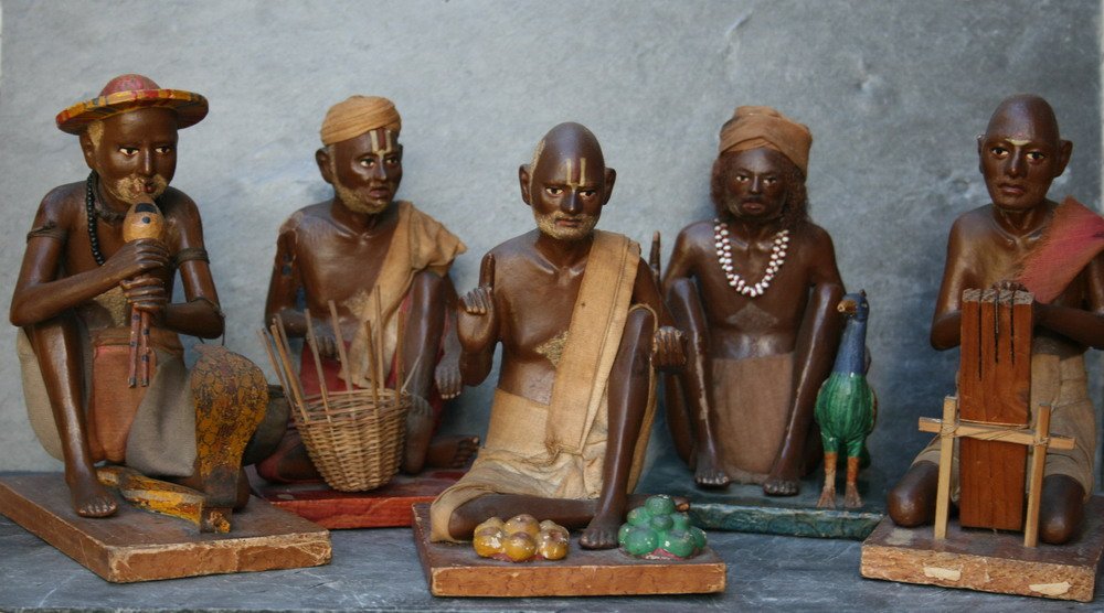 Ghurni clay doll artisan sculpture and terracotta art gallery e-commerce in Krishnanagar
