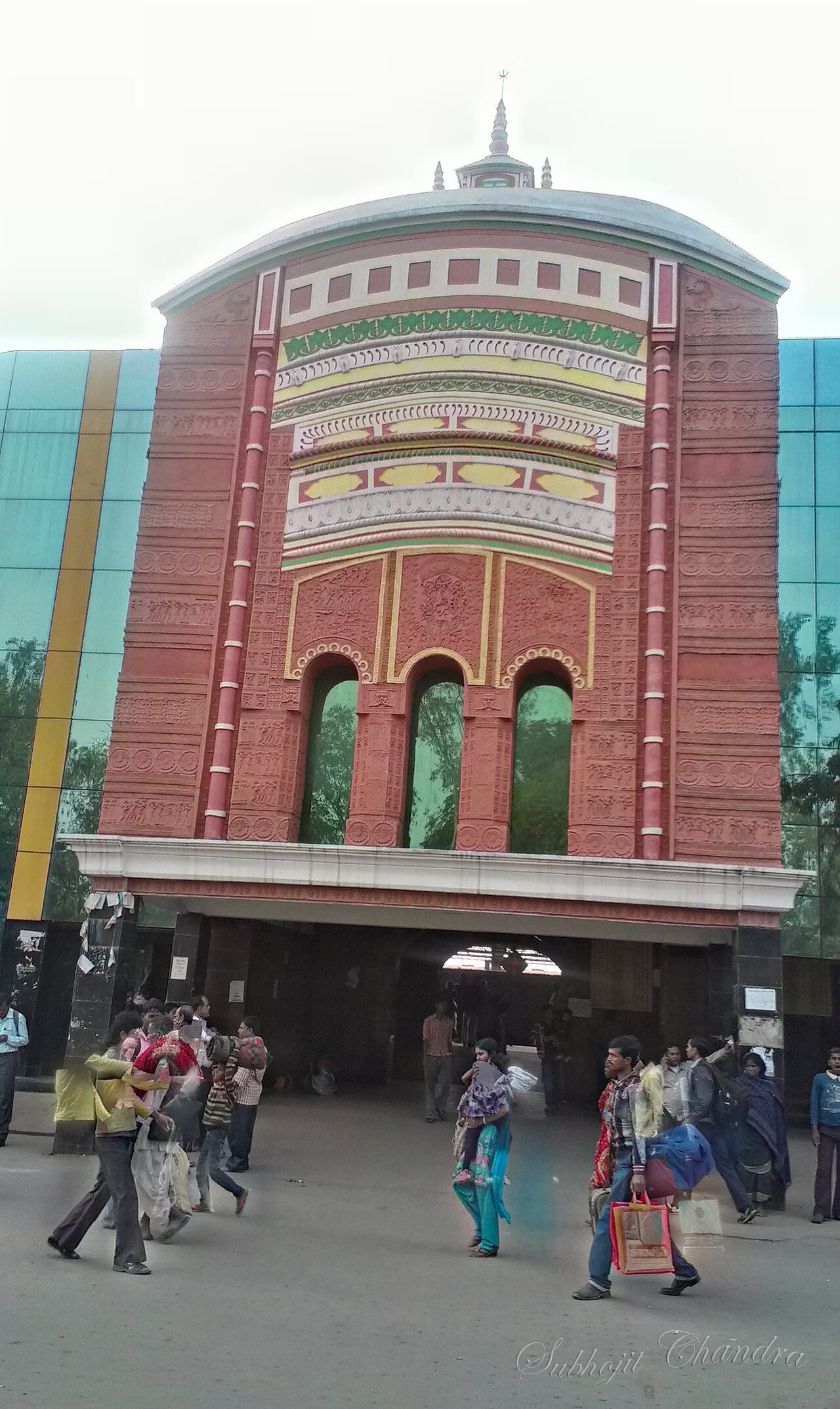Google Maps 3-pack verified listing for retail electronics store near Rampurhat station