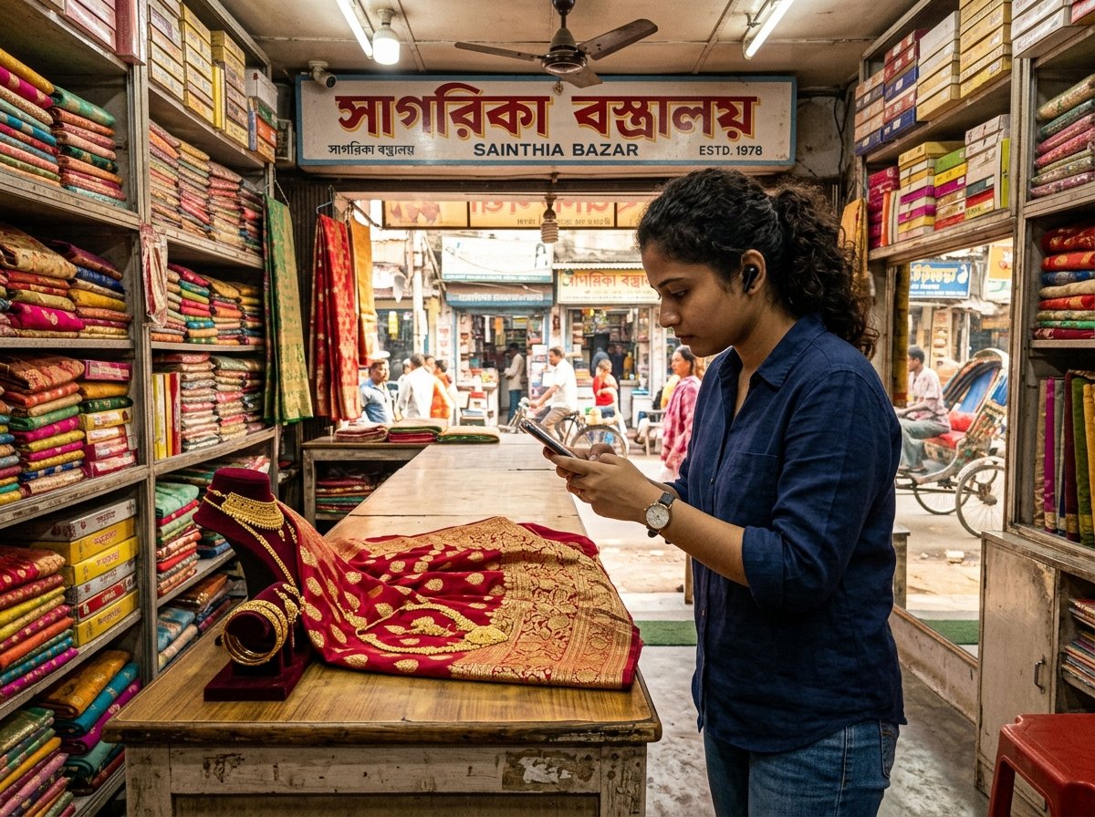 High-converting Meta Facebook ads for bridal jewellery and festive retail in Sainthia bazar